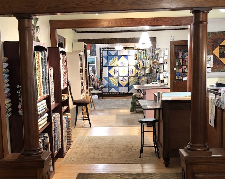 Inside Dark Star Fabrics - Maine Quilt Shop Hop 2026